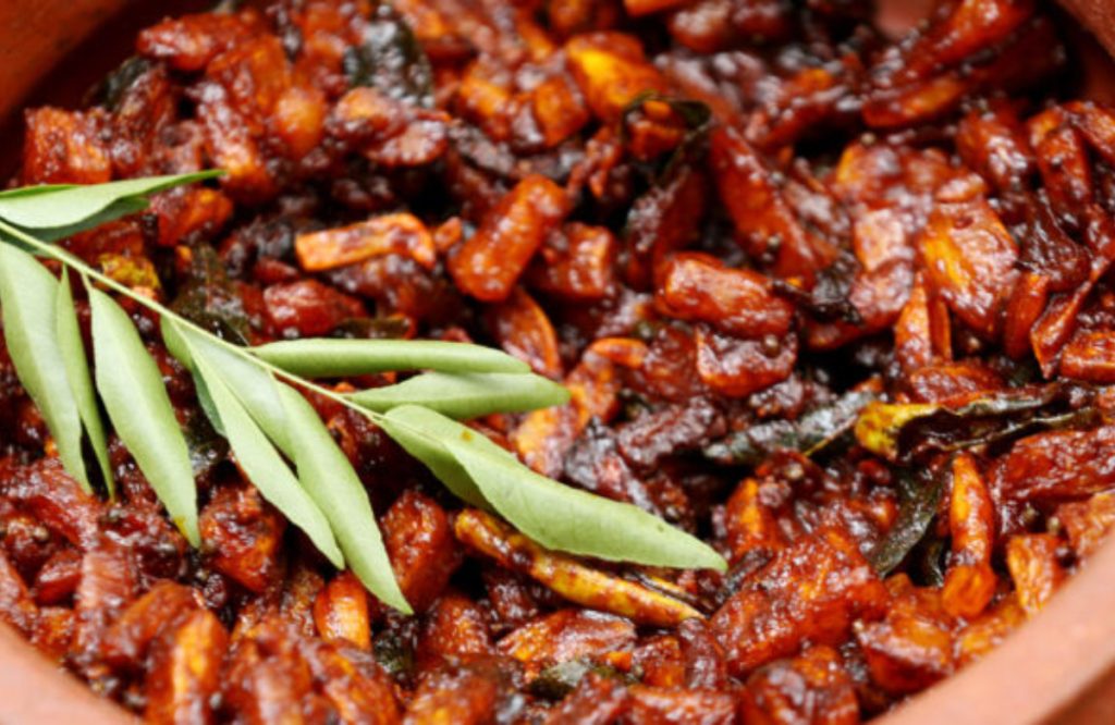 Pacha Papaya Pickle Recipe