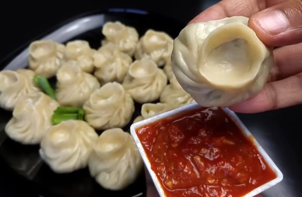 Homemade Special Steamed Momos